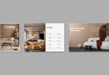 An A4 Furniture and Interior Design Catalog Template That Doesn’t Fight the Printer A4 furniture and interior design catalog template for Adobe InDesign, created by graphic designer Tom Sarraipo.